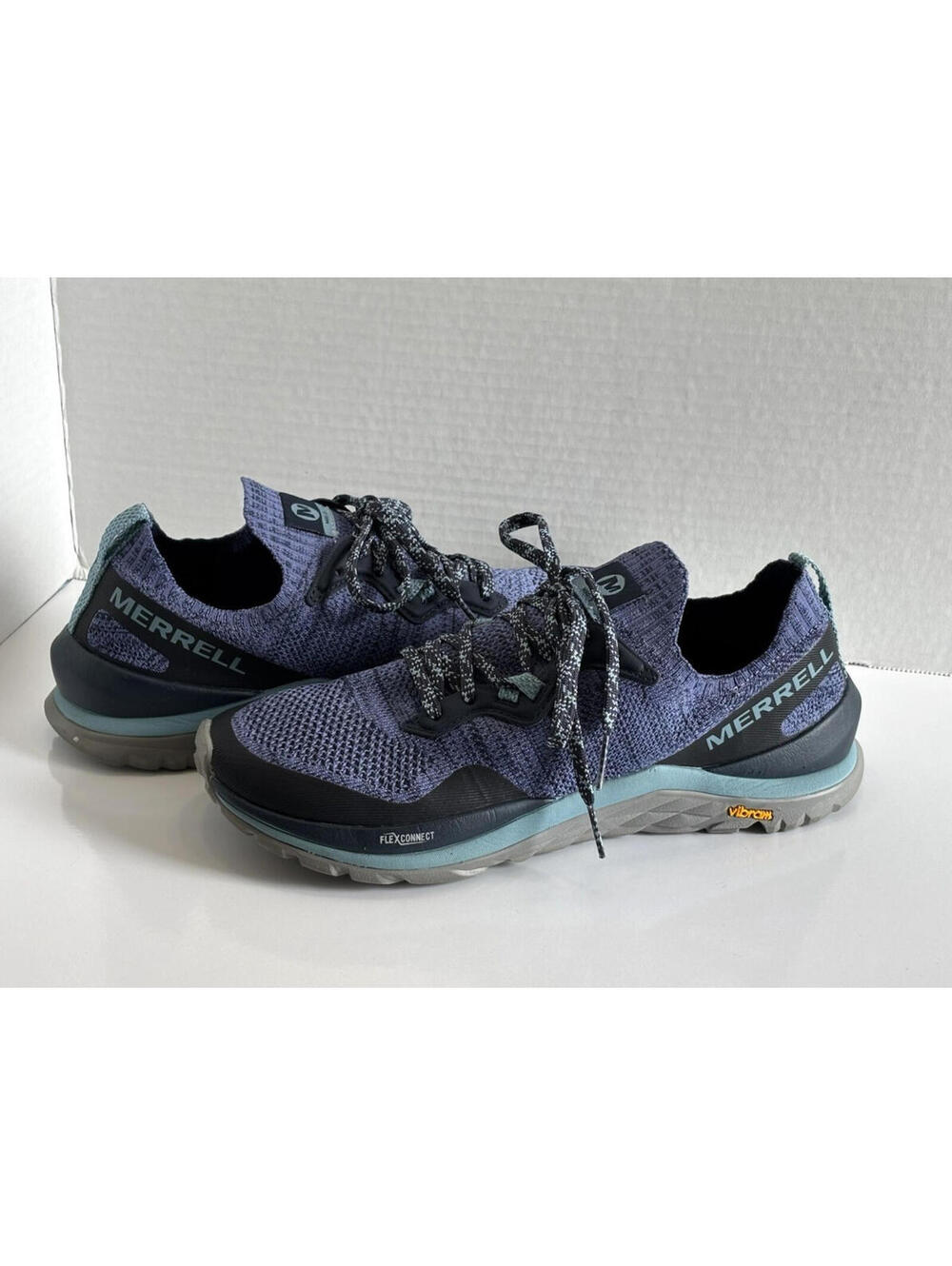 Merrell Mag 9 Womens Size 8.5 Purple Trail Running Sneakers Vibram Outdoor Shoes